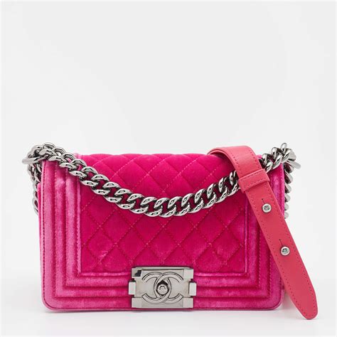 chanel boy velvet bag|where to buy chanel 22.